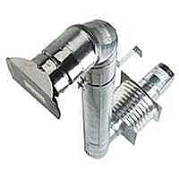 Pellet stove vent kit