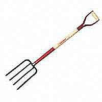 Garden spading fork