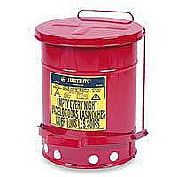 Oily waste can