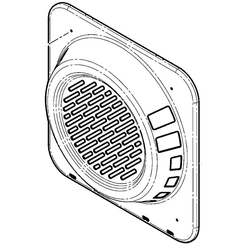 Photo of Fan Cover from Repair Parts Direct