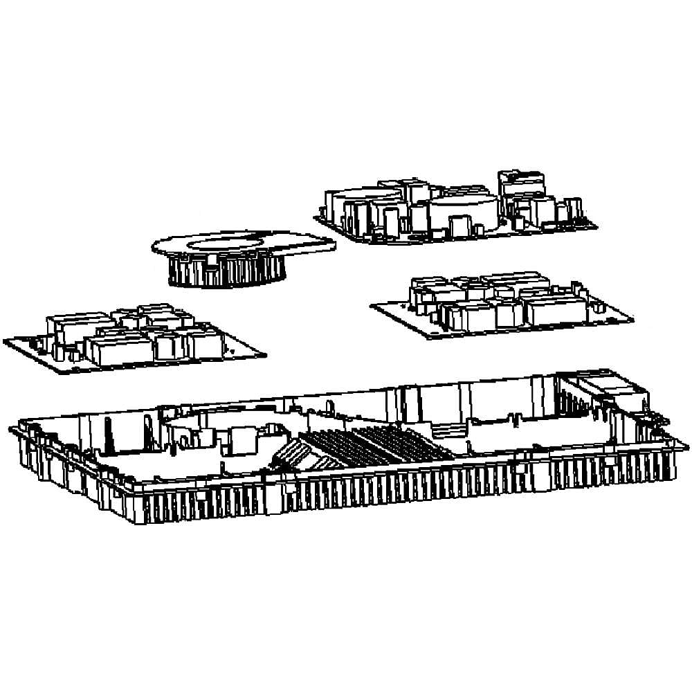 Photo of Cooktop Induction Module from Repair Parts Direct