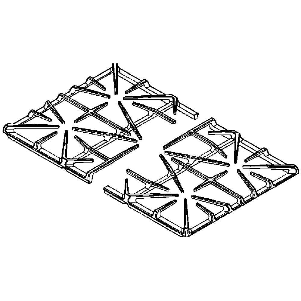 Photo of Range Surface Burner Grate from Repair Parts Direct