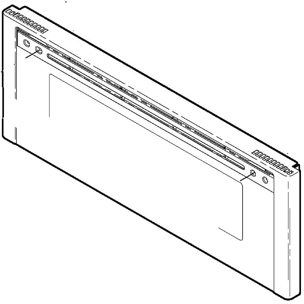 Photo of Range Oven Door Outer Panel from Repair Parts Direct