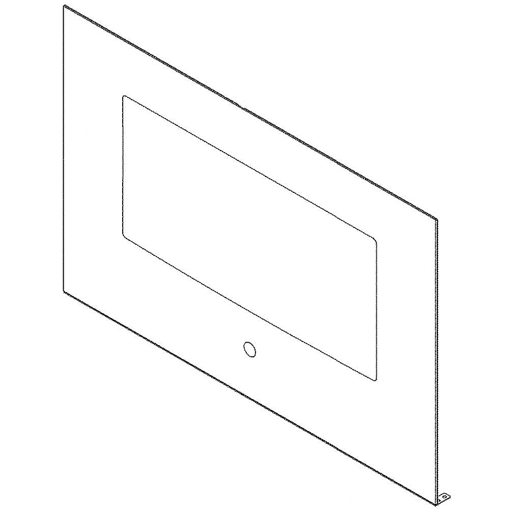 Photo of Range Oven Door Outer Panel from Repair Parts Direct