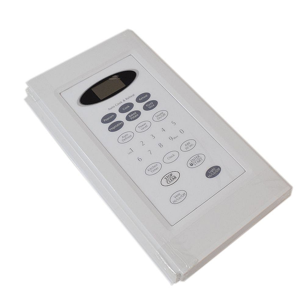 Photo of Microwave Control Panel (White) from Repair Parts Direct