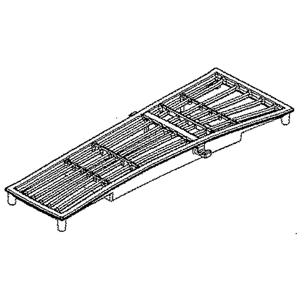 Photo of Range Downdraft Vent Grille from Repair Parts Direct