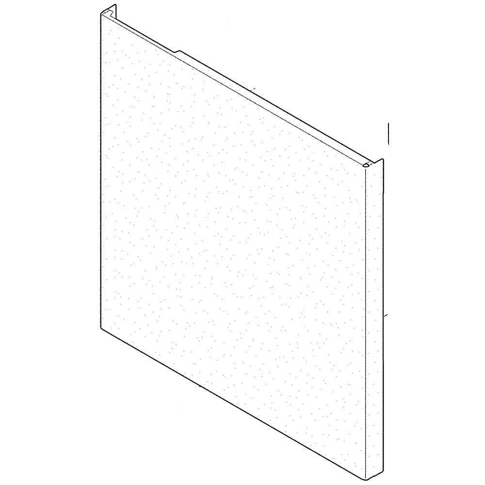 Photo of Dishwasher Door Outer Panel (Stainless) from Repair Parts Direct