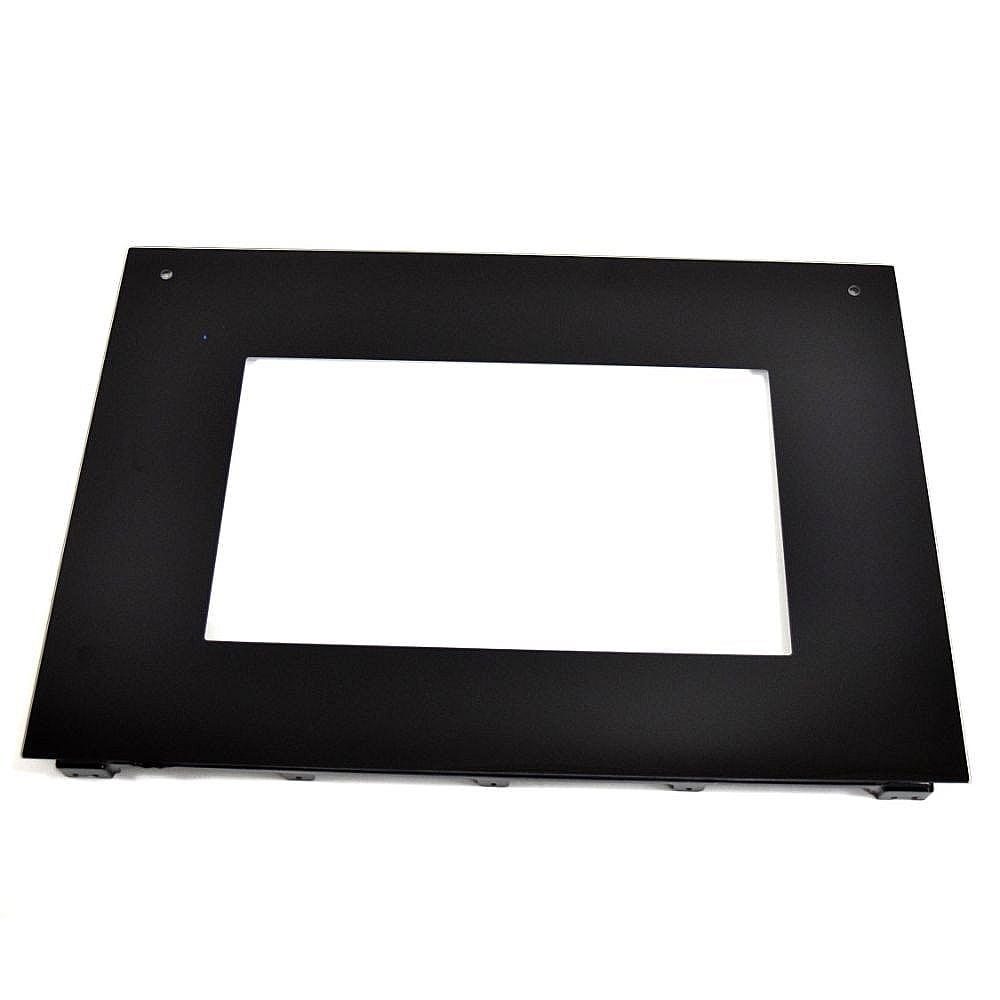 Photo of Range Oven Door Outer Panel Assembly (Black) from Repair Parts Direct