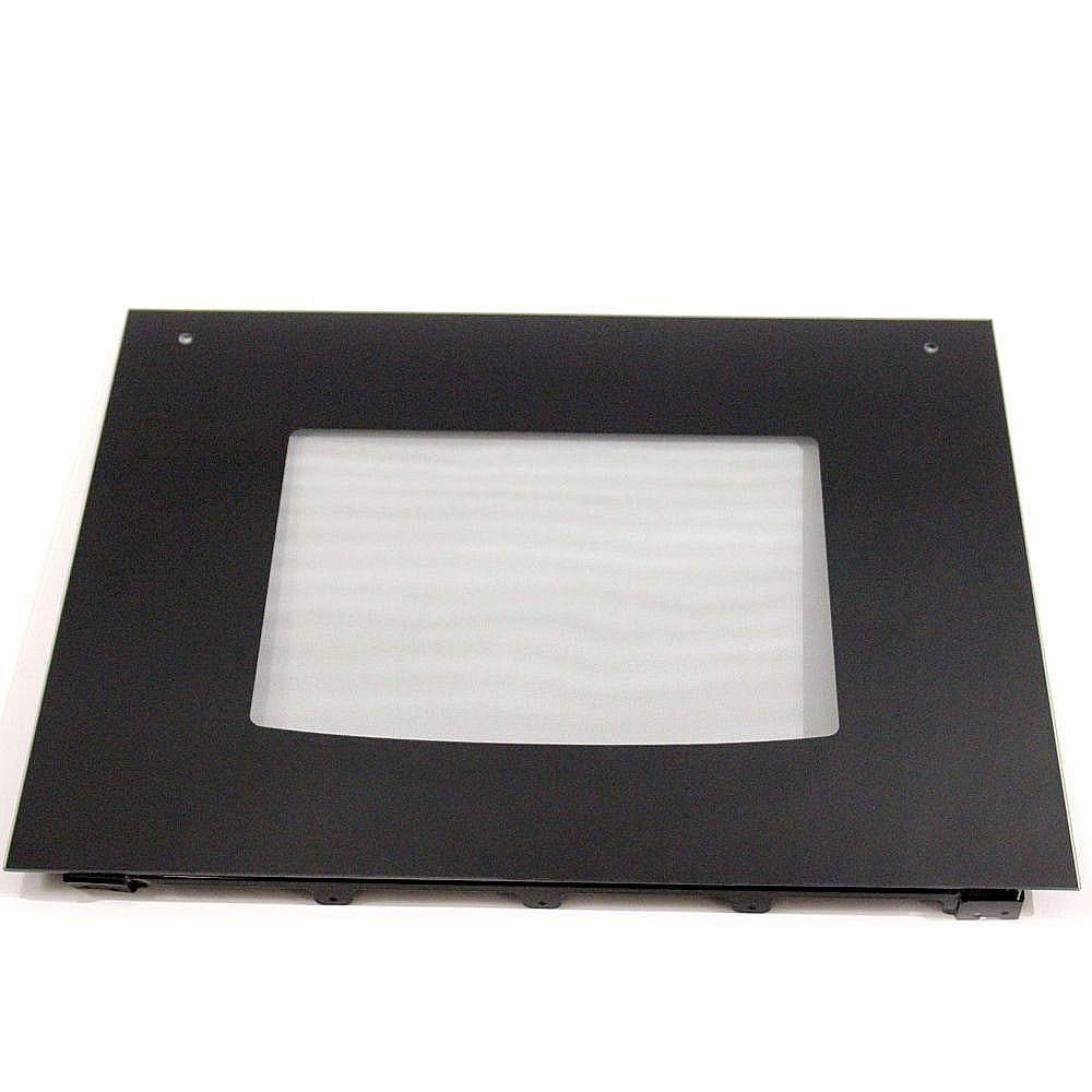 Photo of Wall Oven Door Outer Panel (Black) from Repair Parts Direct