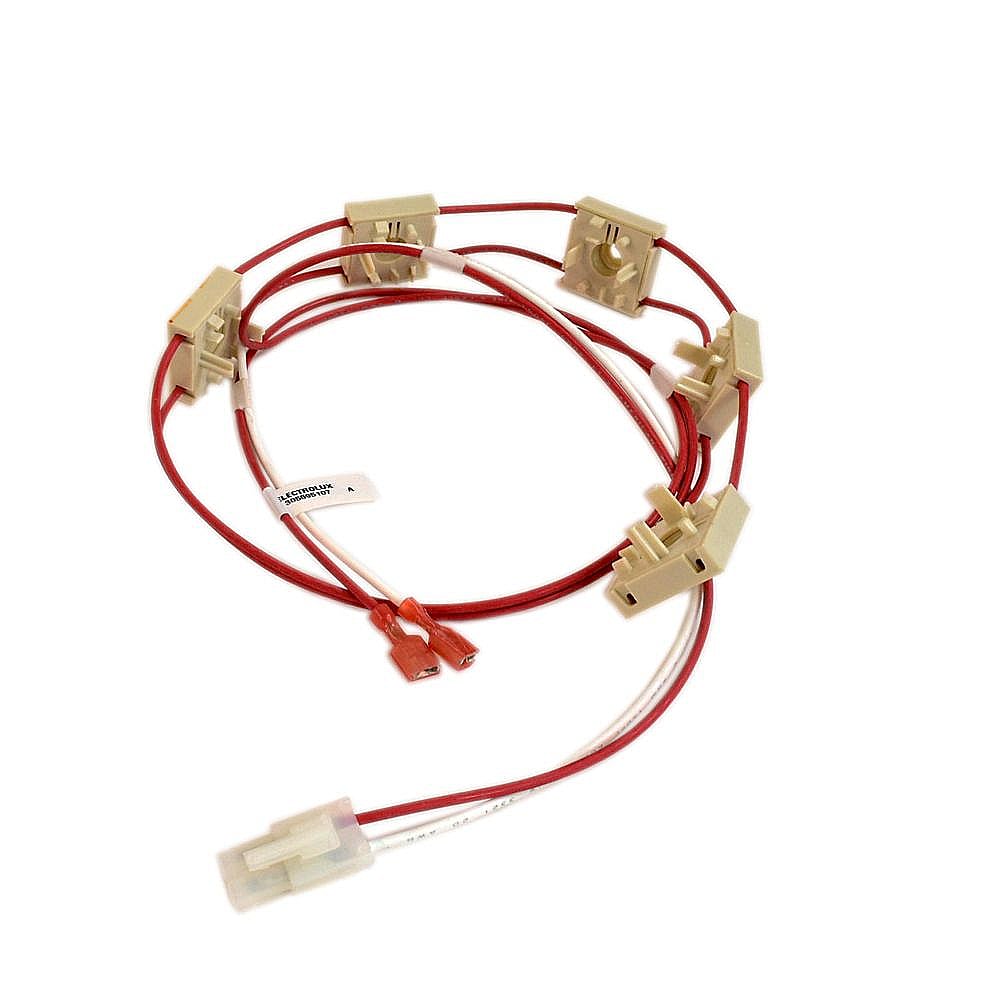 Photo of Cooktop Igniter Switch and Harness Assembly from Repair Parts Direct