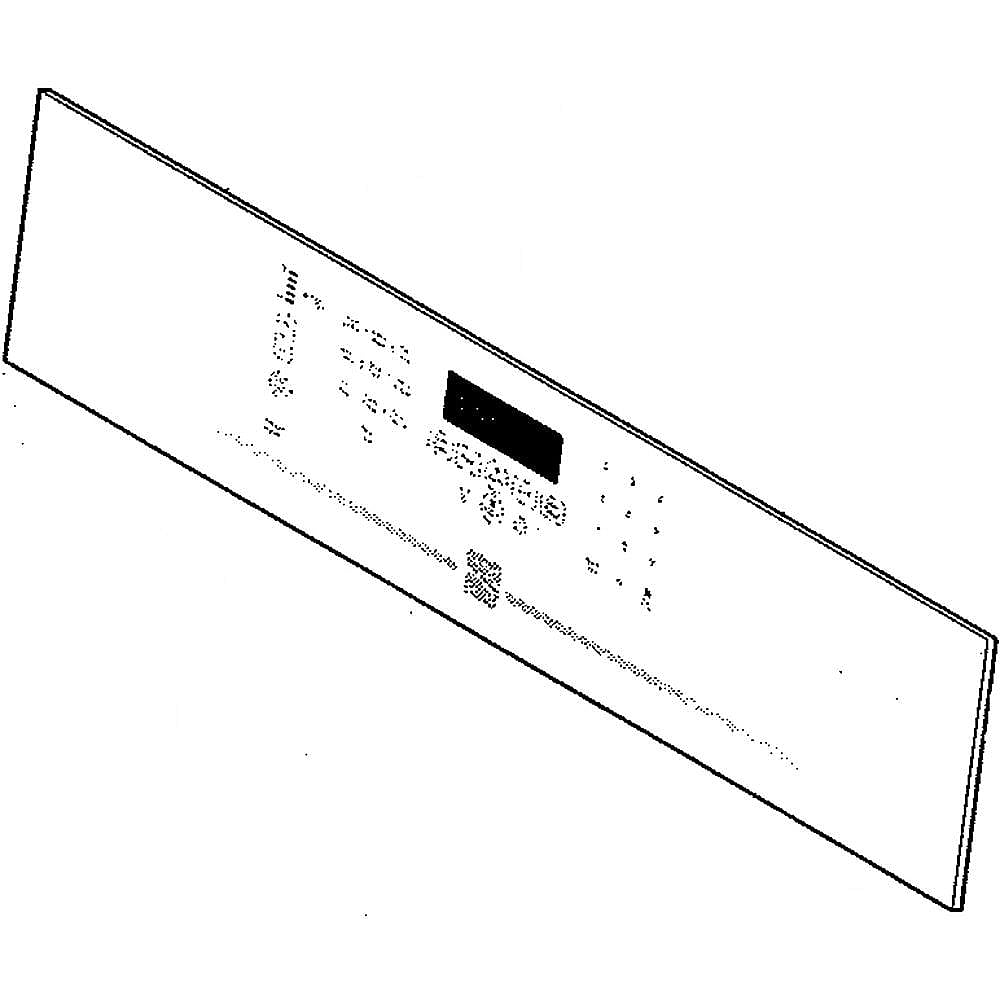 Photo of Range Control Panel from Repair Parts Direct