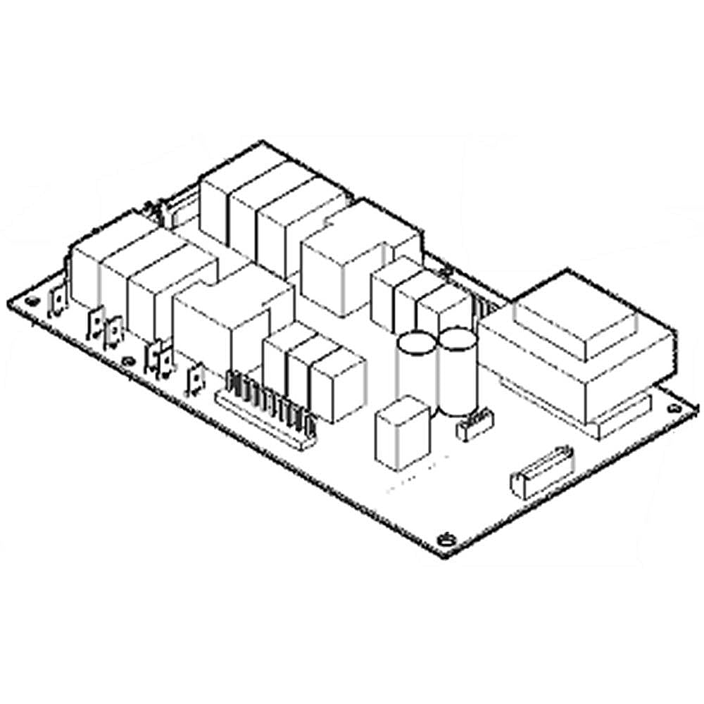 Photo of Range Oven Relay Control Board from Repair Parts Direct