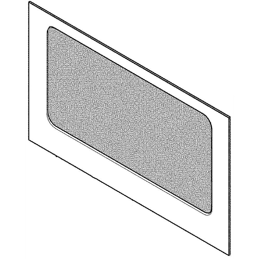 Photo of Range Oven Door Outer Panel from Repair Parts Direct