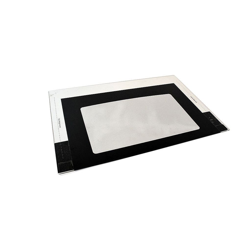 Photo of Range Oven Door Outer Panel (Black) from Repair Parts Direct