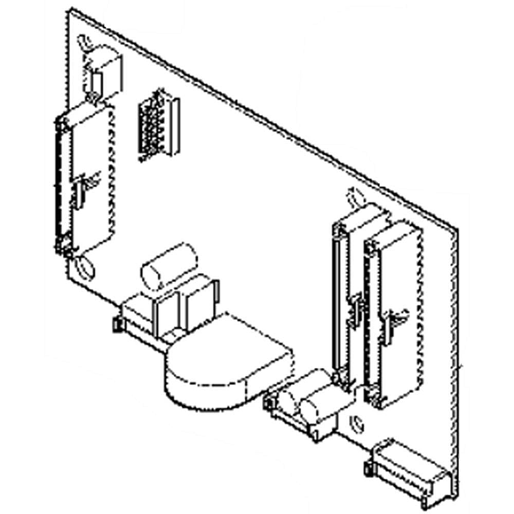 Photo of Range User Interface Control Board from Repair Parts Direct