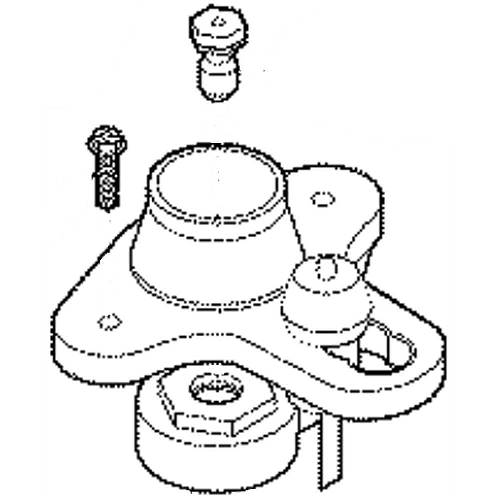 Photo of Cooktop Burner Orifice Holder from Repair Parts Direct