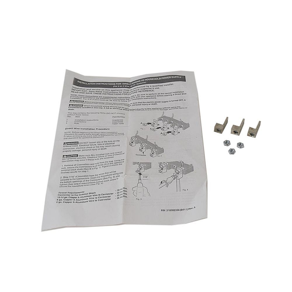 Photo of Range Terminal Block Screw and Wire Connector from Repair Parts Direct