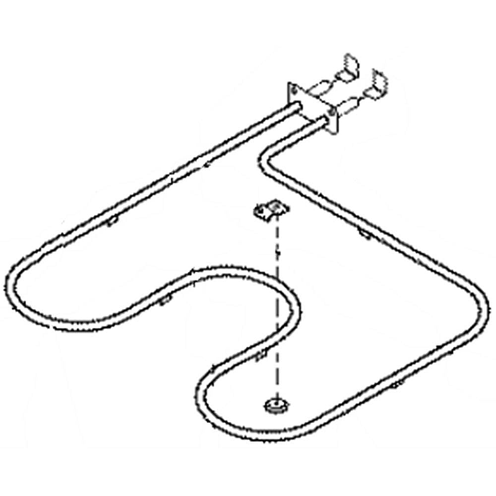 Photo of Range Warming Drawer Element from Repair Parts Direct