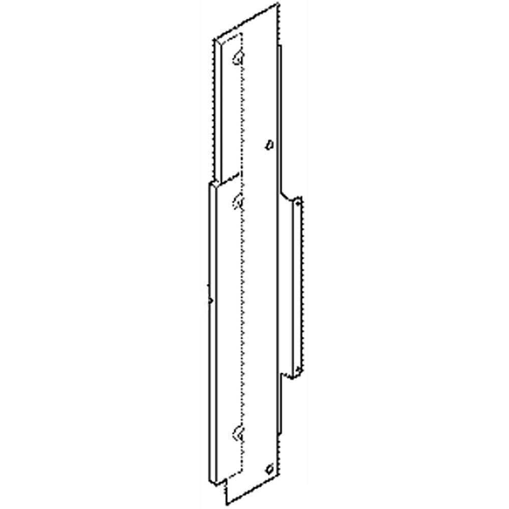 Photo of Range Side Filler Panel, Left (White) from Repair Parts Direct