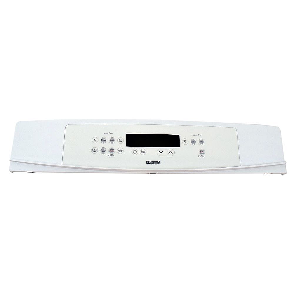 Photo of Range Control Panel (White) from Repair Parts Direct