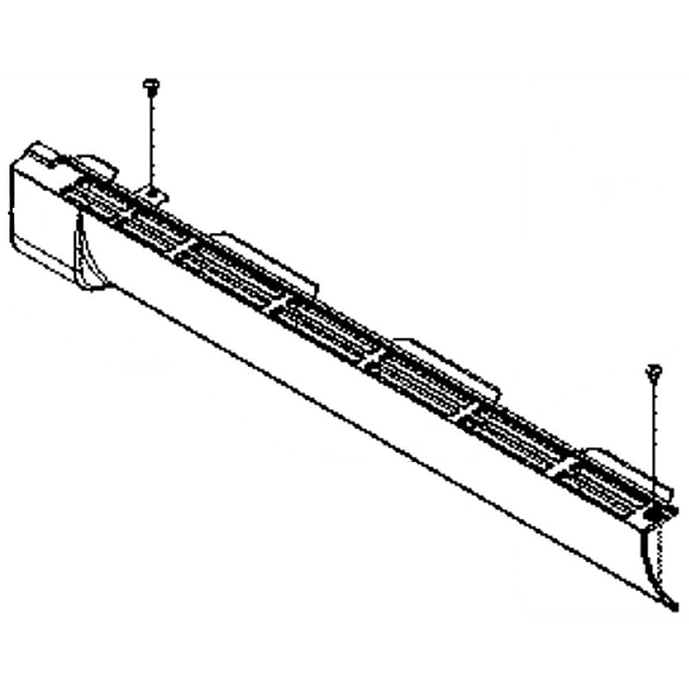 Photo of Microwave Vent Grille from Repair Parts Direct