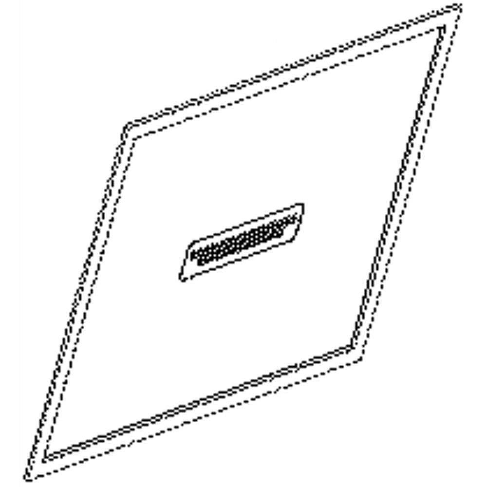 Photo of Cooktop Downdraft Vent Grease Filter from Repair Parts Direct