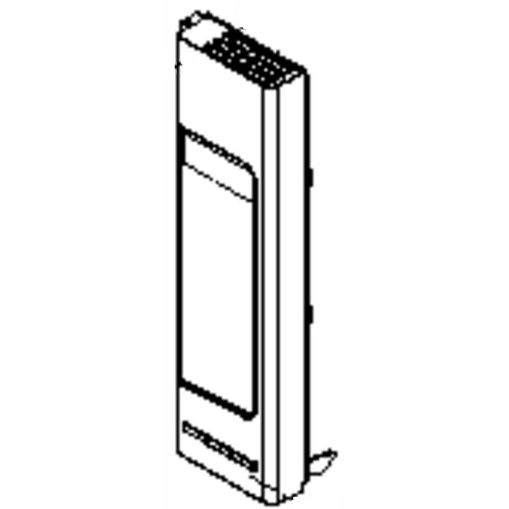 Photo of Microwave Control Panel Frame (Stainless) from Repair Parts Direct