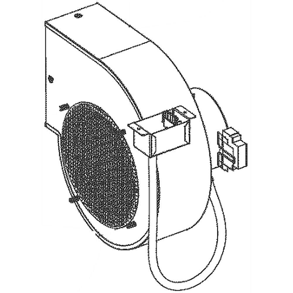 Photo of Cooktop Downdraft Blower Assembly from Repair Parts Direct