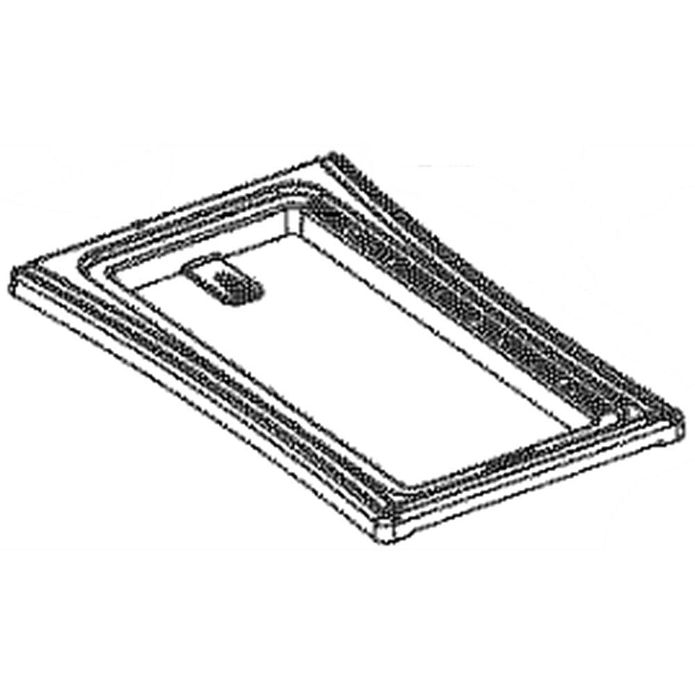 Photo of Cooktop Downdraft Vent Grate Seal from Repair Parts Direct