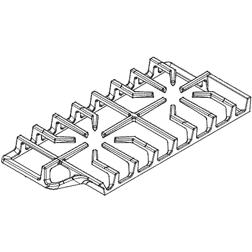 Photo of Cooktop Burner Grate from Repair Parts Direct