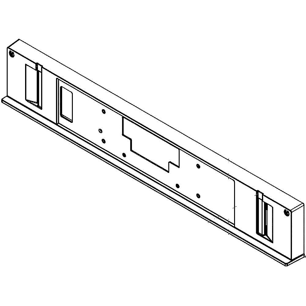 Photo of Wall Oven Control Panel (Black) from Repair Parts Direct