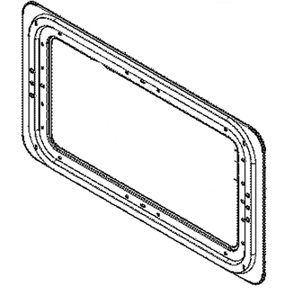 Photo of Range Oven Door Heat Shield from Repair Parts Direct