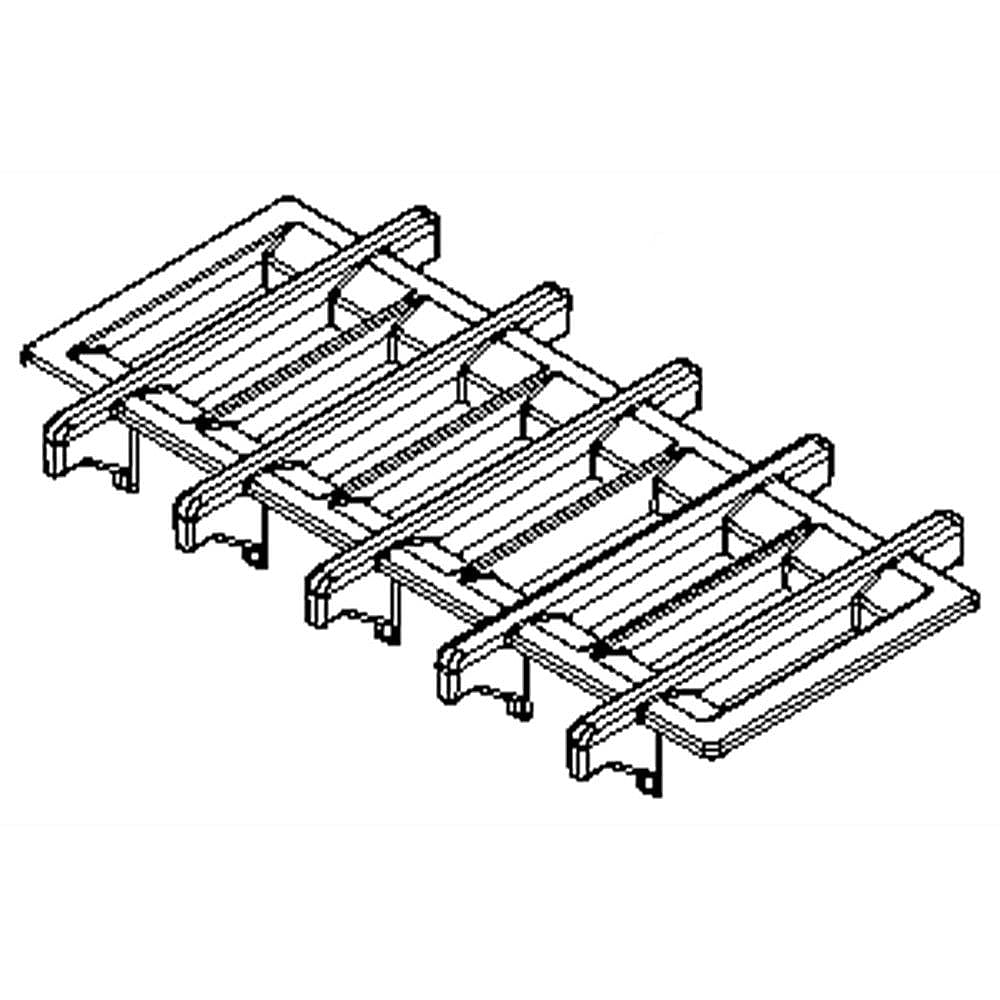 Photo of Range Downdraft Vent Grille from Repair Parts Direct