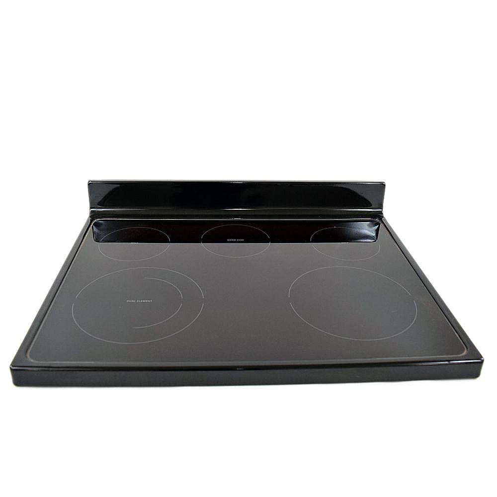 Photo of Range Main Top (Black) from Repair Parts Direct