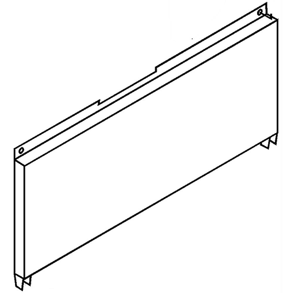 Photo of Dishwasher Access Panel (Black) from Repair Parts Direct