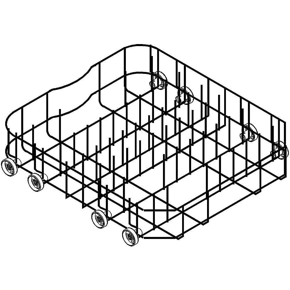 Photo of Dishwasher Dishrack from Repair Parts Direct