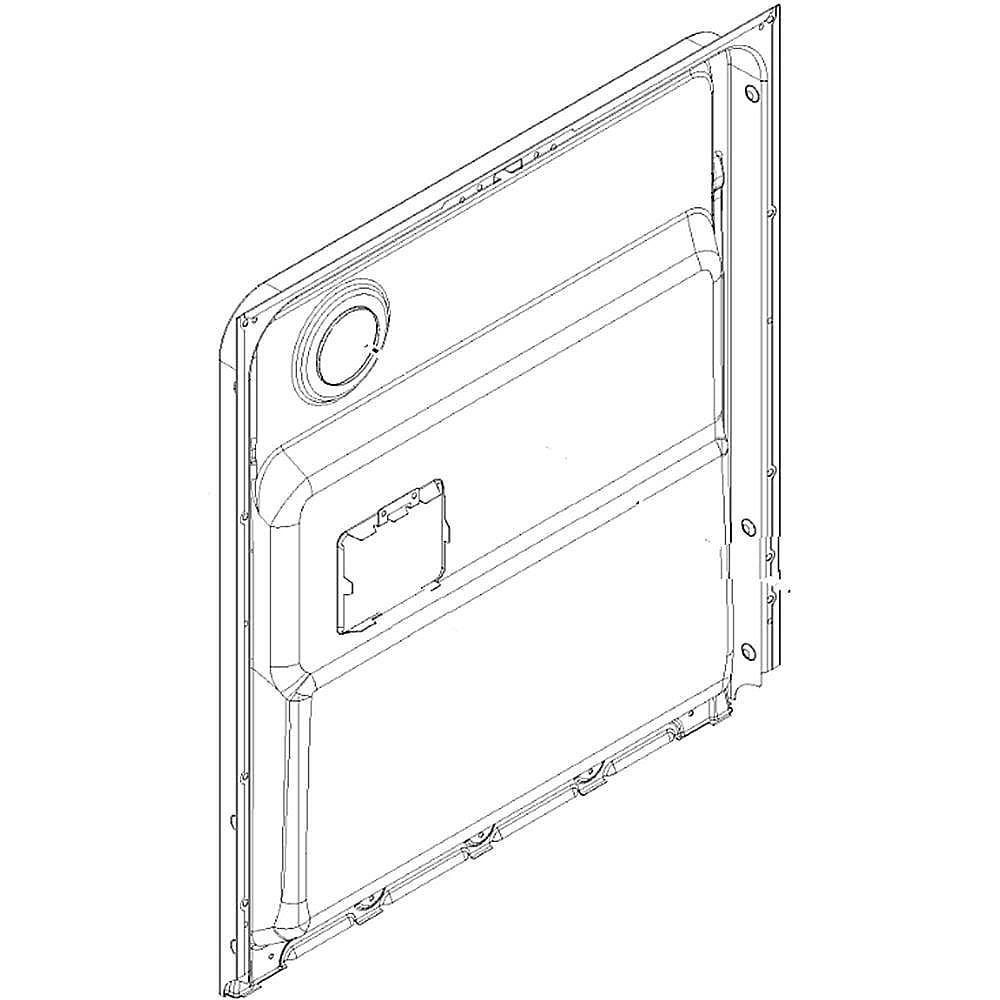 Photo of Dishwasher Door Inner Panel Assembly from Repair Parts Direct