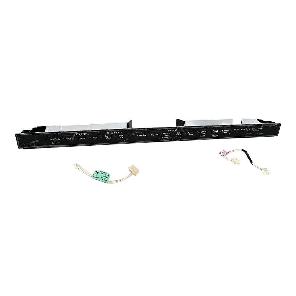 Photo of Dishwasher Control Panel Assembly (Black) from Repair Parts Direct