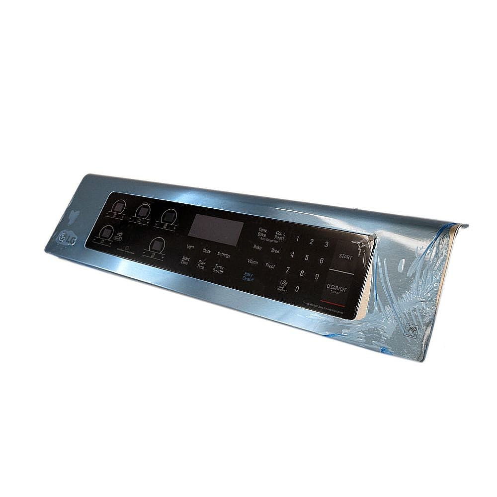 Photo of Range Control Panel and Overlay from Repair Parts Direct