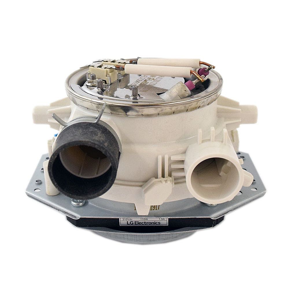 Photo of Dishwasher Sump and Motor Assembly from Repair Parts Direct