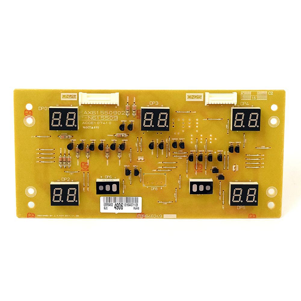 Photo of Range Display Control Board from Repair Parts Direct