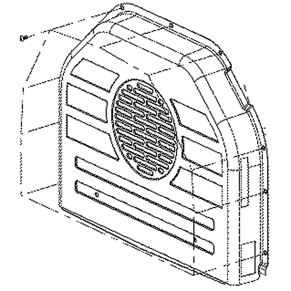 Photo of Range Convection Fan Cover from Repair Parts Direct