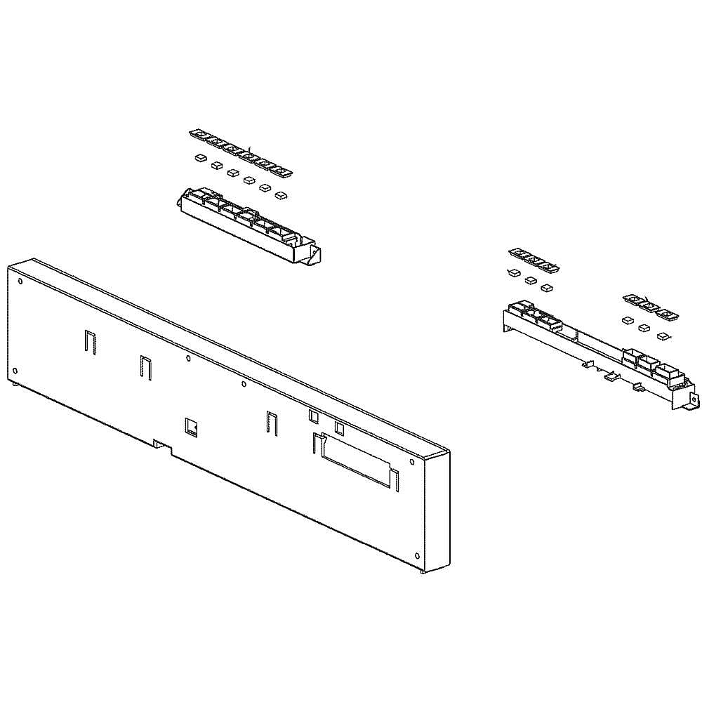 Photo of Dishwasher Control Panel Assembly from Repair Parts Direct