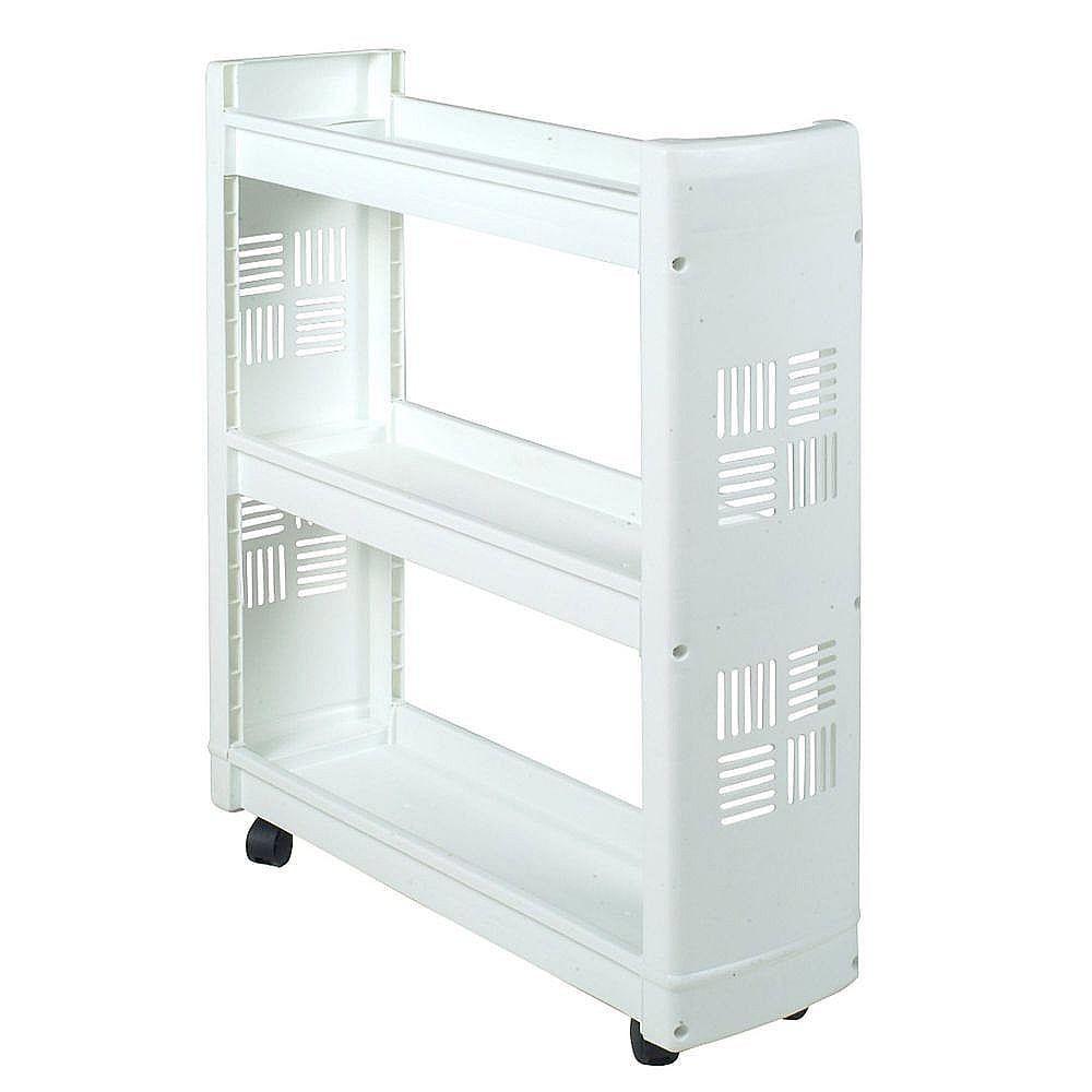 Photo of Laundry Appliance Storage Cart (White) from Repair Parts Direct