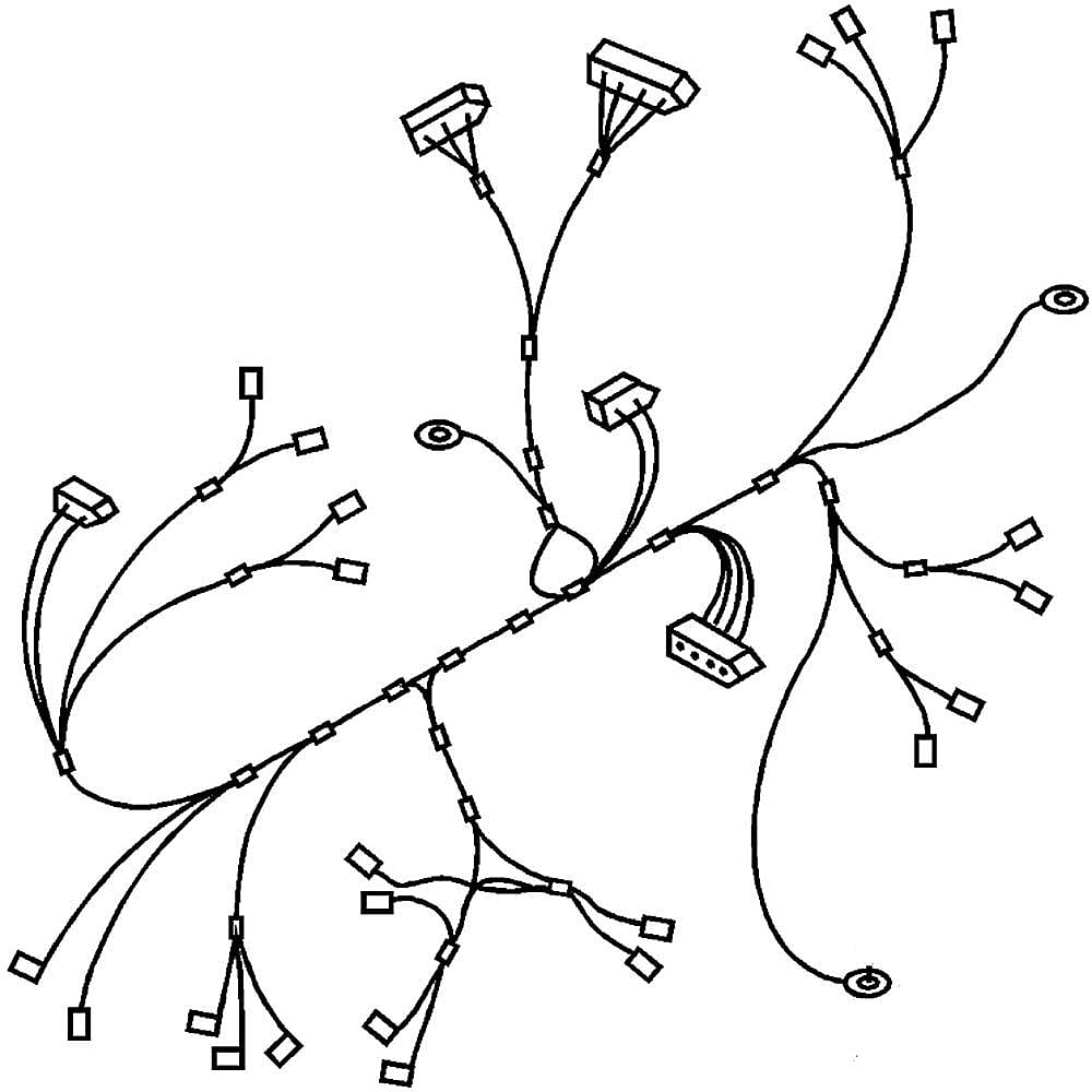 Photo of Dryer Wire Harness from Repair Parts Direct