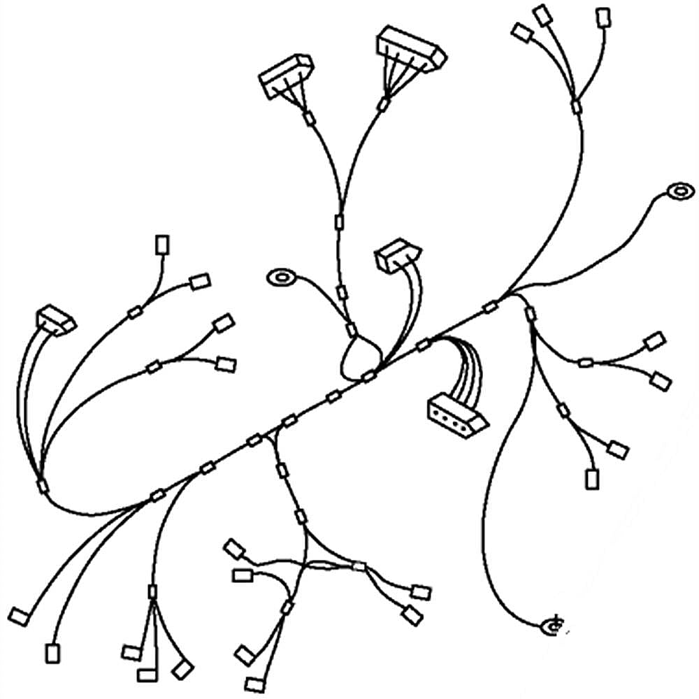 Photo of Dryer Wire Harness from Repair Parts Direct