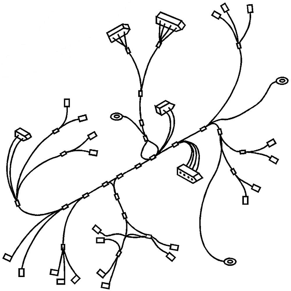 Photo of Dryer Wire Harness from Repair Parts Direct