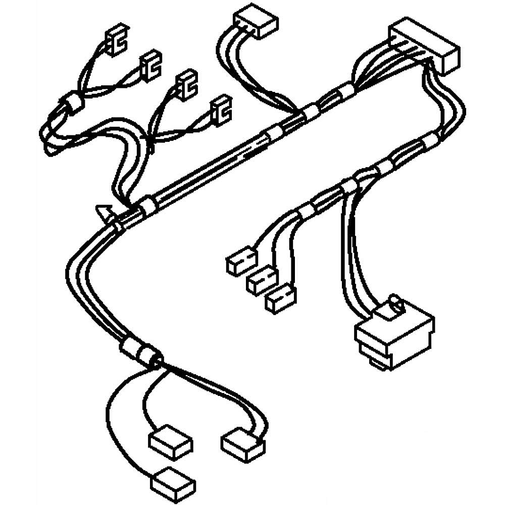 Photo of Washer Wire Harness from Repair Parts Direct