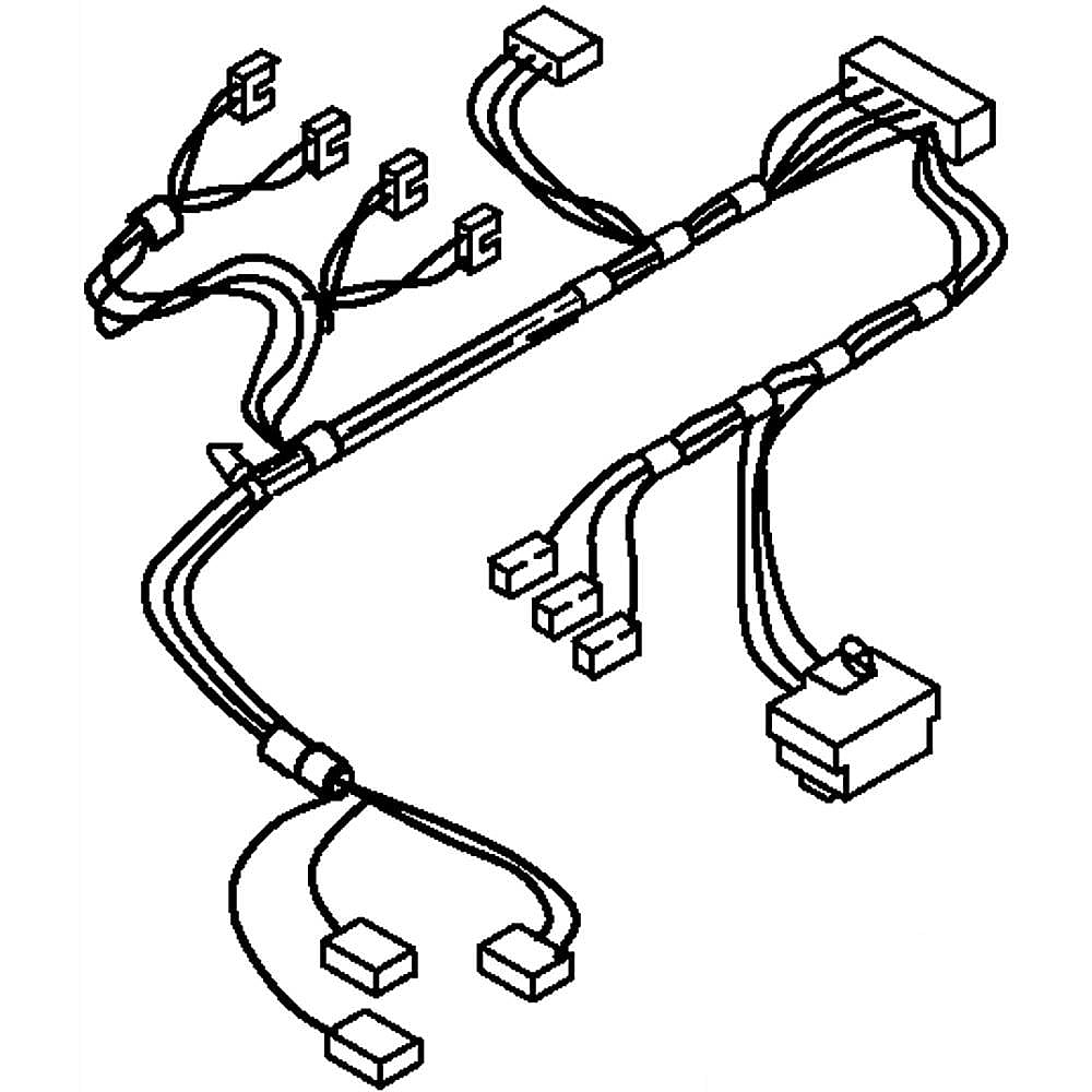 Photo of Washer Wire Harness from Repair Parts Direct