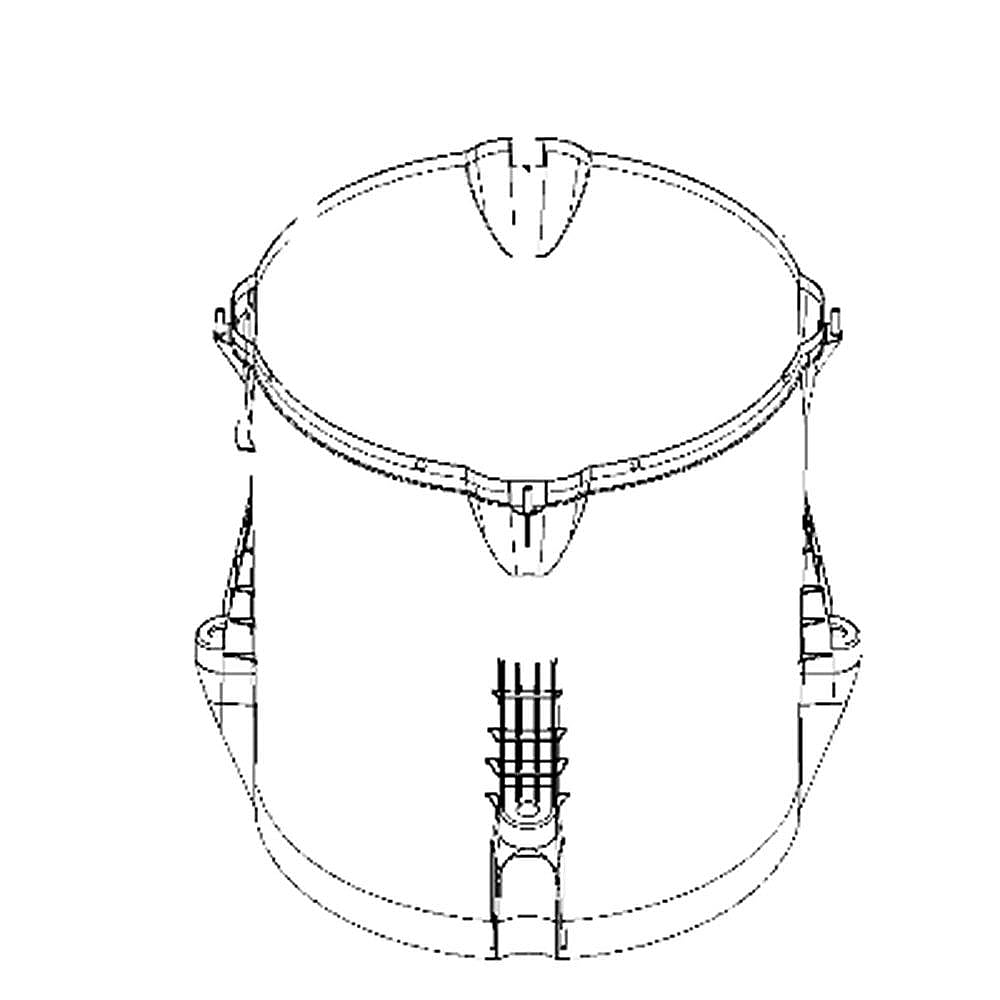 Photo of Washer Outer Tub from Repair Parts Direct